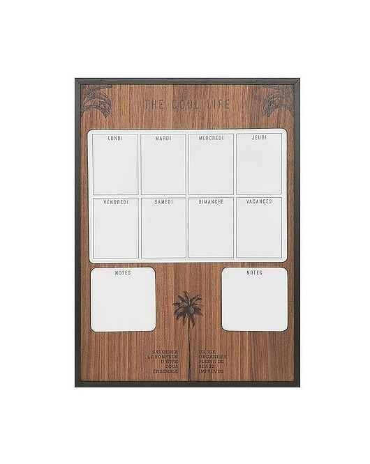 Ozdoby na ścianę Tablica Ścienna Tablica na Ścianę na Notatki Memoryboard Palm