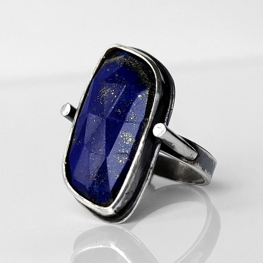 pierścionki srebrne Bluesky srebrny pierścionek z lapis lazuli