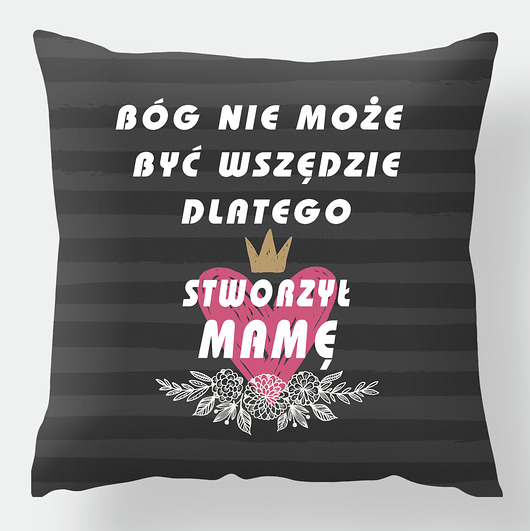 Poduszka BÓG SERCE Seepoint
