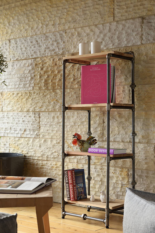 regały Regał z rurek stalowych medium