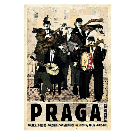 kartki okolicznościowe - wydruki Kartka pocztowa - Praga