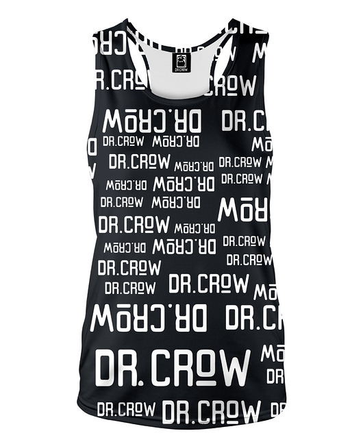 topy damskie DR.CROW Bokserka Damska Logo Napisy