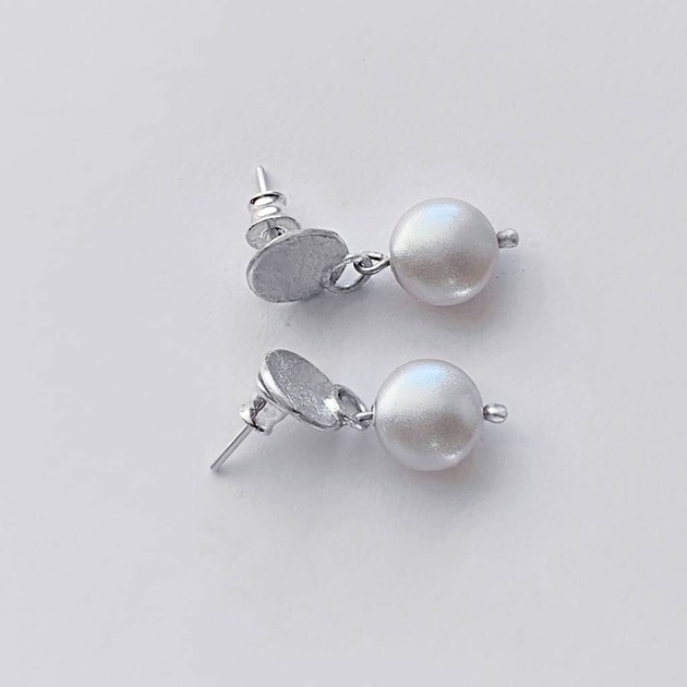 kolczyki z kamieniami Kolczyki OKRĄG