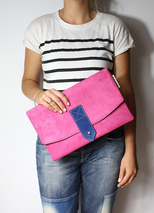 Kopertówka fuchsia + cobalt M Zuzia Górska