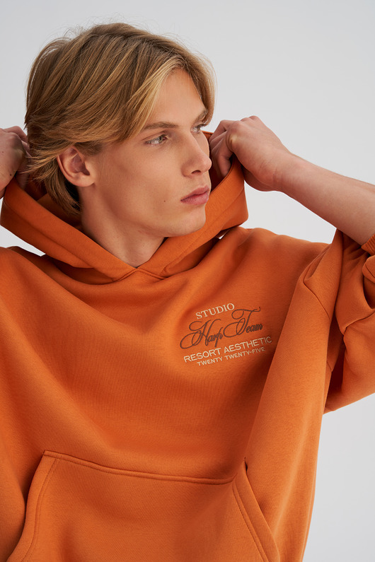 bluzy męskie Bluza z kapturem PUFFA Carrot męska