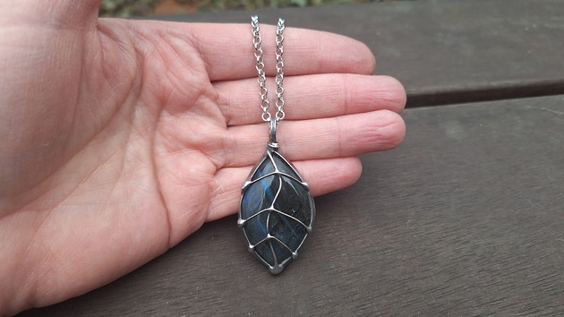 wisiory Liść - wisiorek