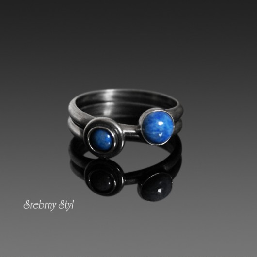 In blue Srebrny Styl