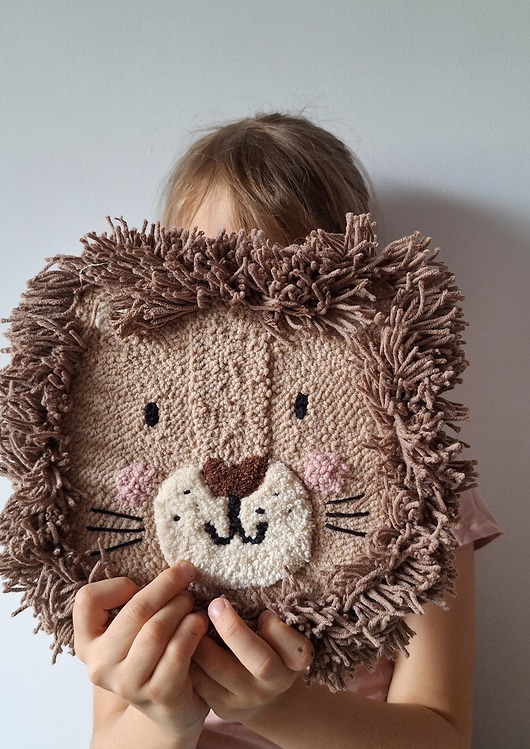 obrazy i plakaty do pokoju dziecięcego Lew do pokoju dziecka