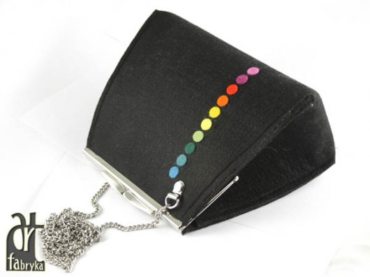 FILCOWA TOREBKA - rainbow dots art fabryka
