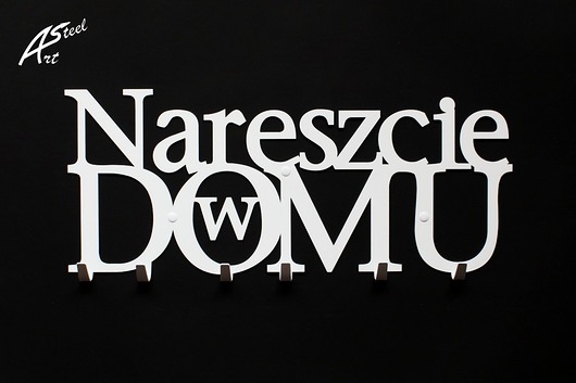 Wieszak na Ubrania Nareszcie w Domu Dekoracja ArtSteel