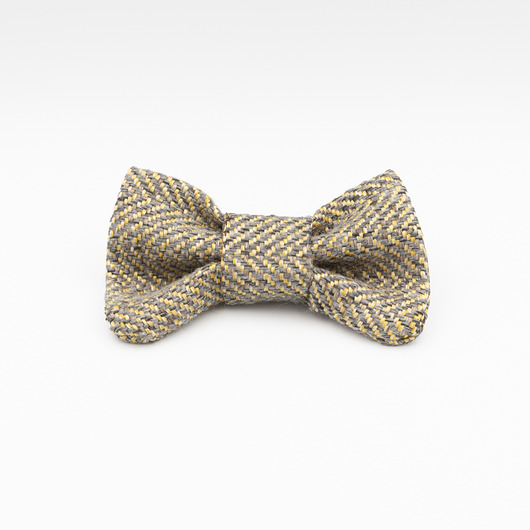 muszki i krawaty Mucha Vintage Gold Chevron