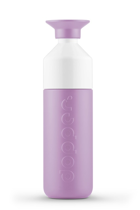 butelki wielorazowe Butelka Termiczna Dopper 580ml - Throwback Lilac