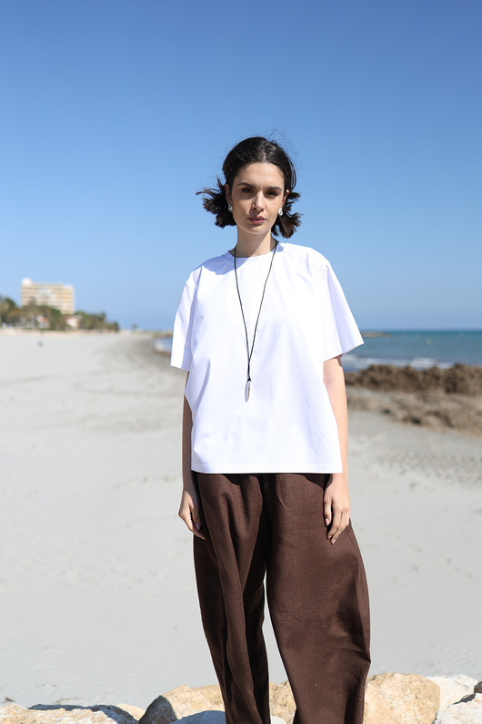 t-shirt damskie T-shirt One biały