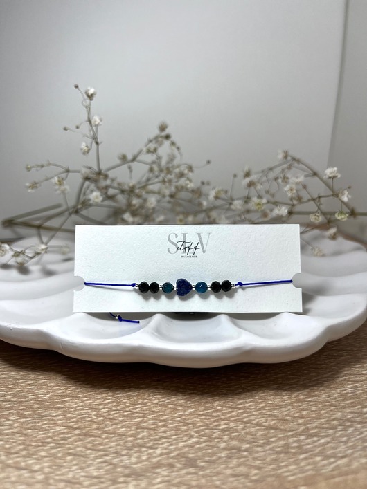 bransoletki z kamieni naturalnych Bransoletka lapis lazuli