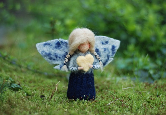 karuzele i girlandy do łóżeczka Aniołek -Waldorf toys