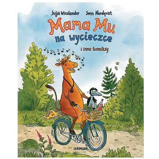 książeczki dla dzieci Mama Mu na wycieczce i inne komiksy