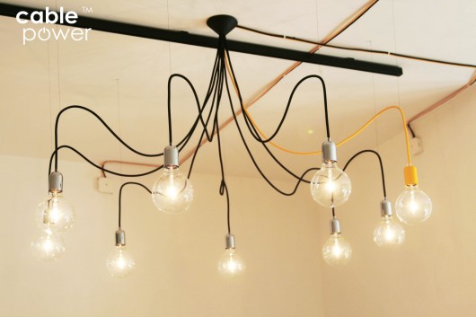 Lampa Medusa XL metalove CablePower