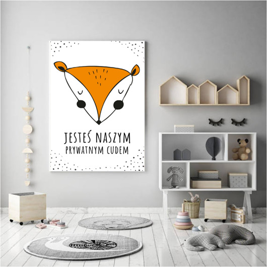  Skandynawski plakat  boho  Plakatowka