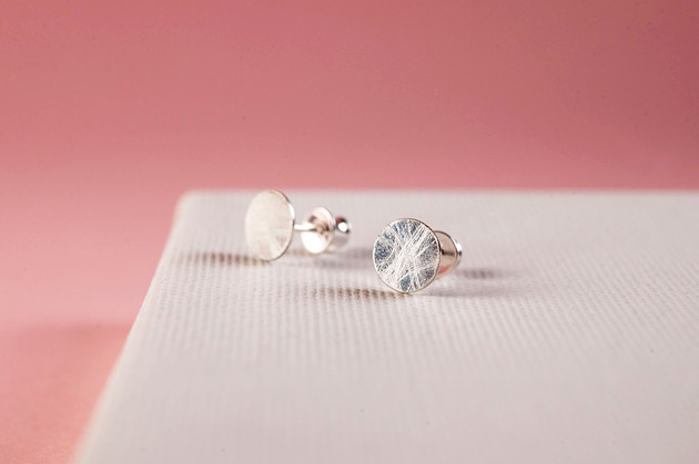 kolczyki srebrne Kolczyki srebrne Gwiezdny Pył