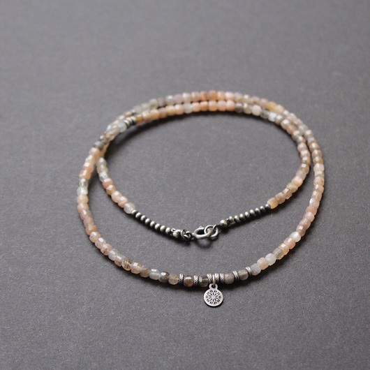 srebrne naszyjniki Słoneczny naszyjnik