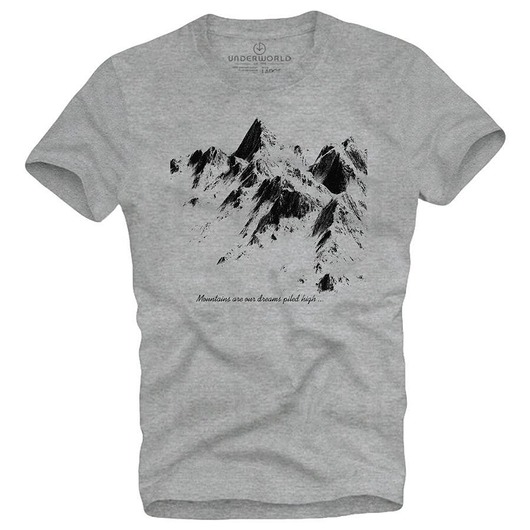 t-shirty męskie T-shirt męski UNDERWORLD Mountains