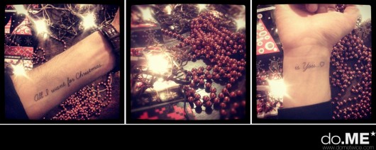 All I want for Christmas... is You.... dometwice