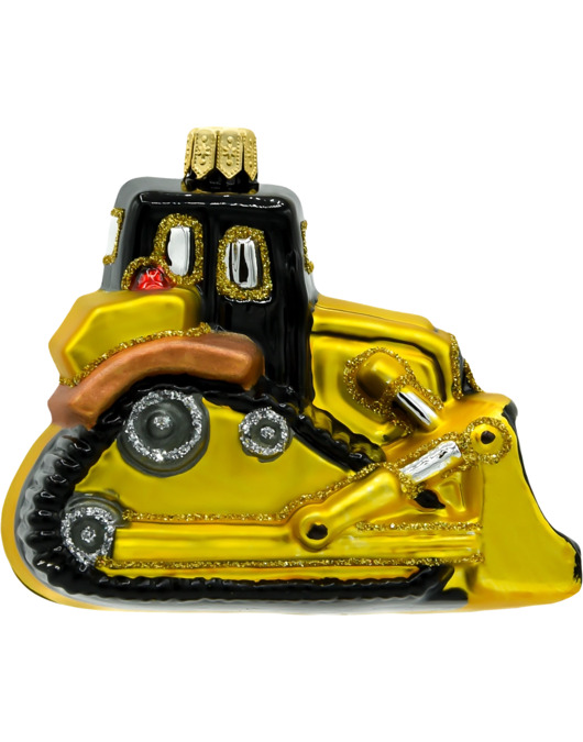 ozdoby choinkowe Bombka choinkowa: Buldożer