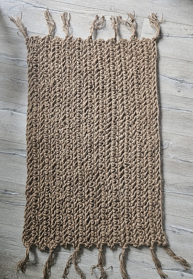 dywany Chodnik-dywanik ze sznurka konopnego