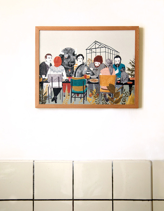 dożynki  ilustracja druk naniby
