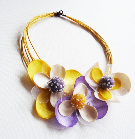 yellow and purples handmadebyeli