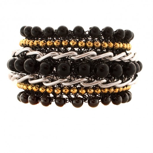 Bransoletka "Unchain My Heart" in Gold HERSTORY Design