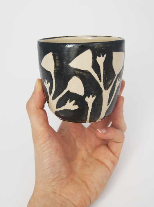 Ilustrowany kubeczek OTOOKA CERAMICS