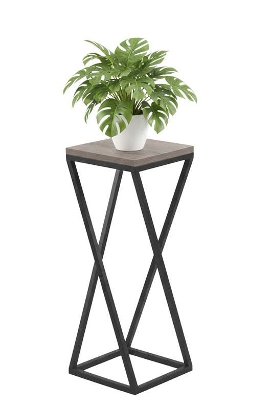 kwietniki Kwietnik Metalowy TAVOLO 60cm czarny loft