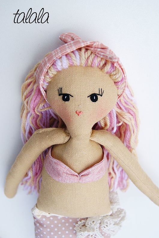 Talala lalka Niebieska 50 cm Talala