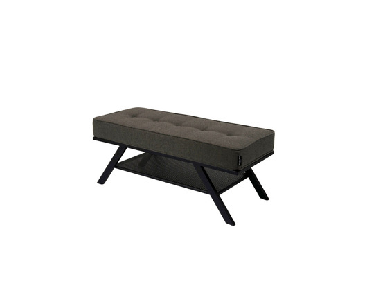 ławki PRODUCENT Ławka Tapicerowana Industrialna Hamilton 2818 LGM-279
