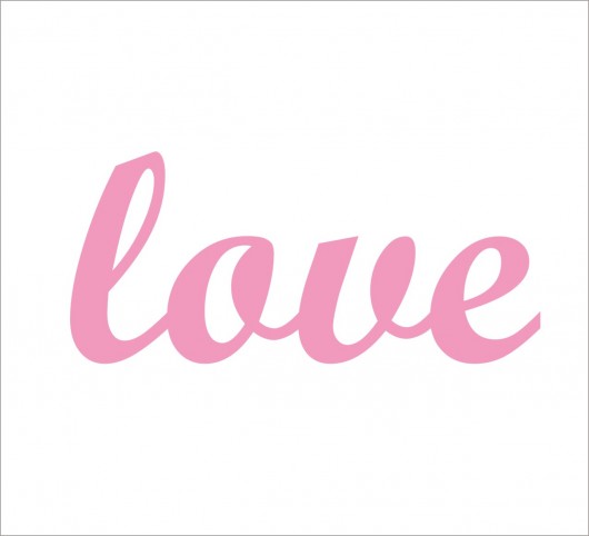 Napis przestrzenny- LOVE KOKO by HOKO