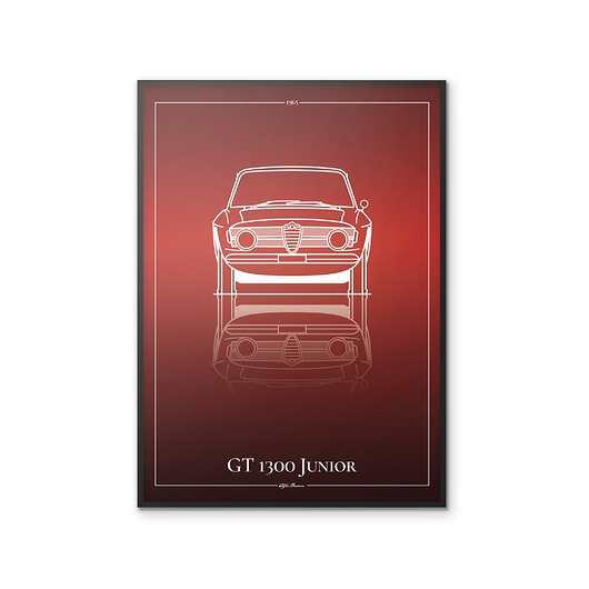 plakaty Plakat Motoryzacja - Alfa Romeo GT Junior