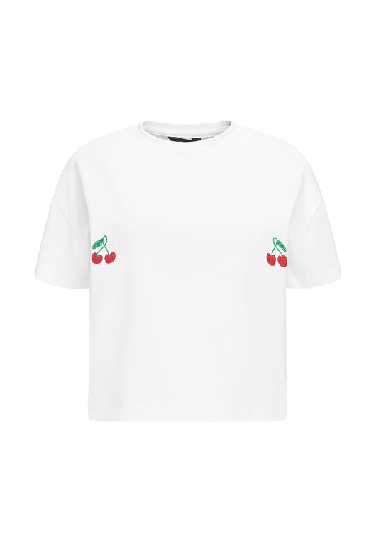 t-shirt damskie T-shirt Crop-Voil