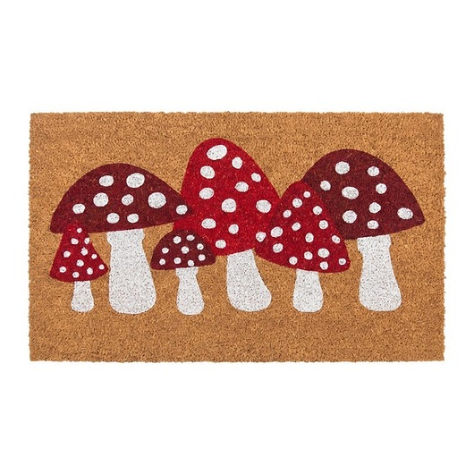 wycieraczki pod drzwi Wycieraczka wejściowa kokos, Mushrooms, 75x45 cm