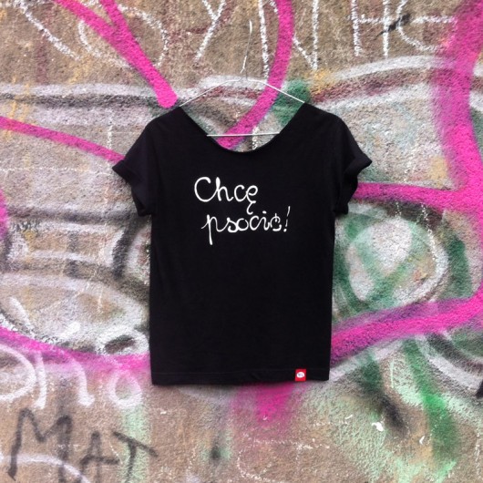 Chcę psocić! / t-shirt / size S familove