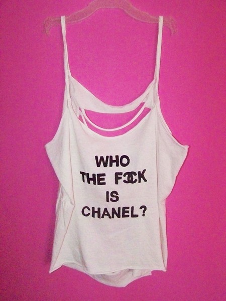 koszulka WHO THE FUCK IS CHANEL XXXkipeke