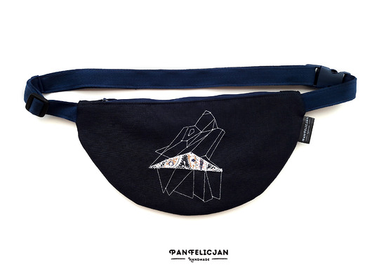 nerka ORIGAMI wilk - mała PanFelicjan