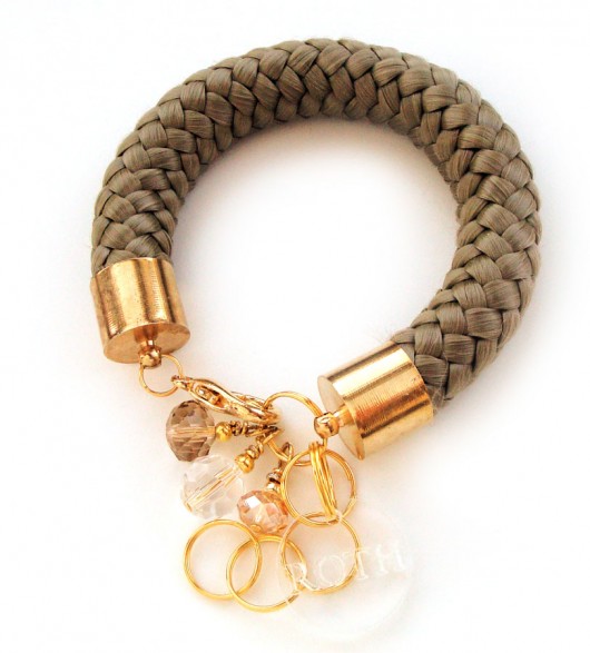 Rope bracelet / kawa z mlekiem Monika Roth
