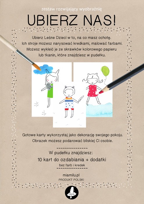 UBIERZ NAS! - zestaw kreatywny miamilu