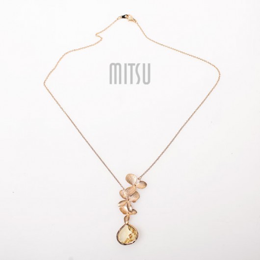 kolie Gold and Citrine Fussion 
