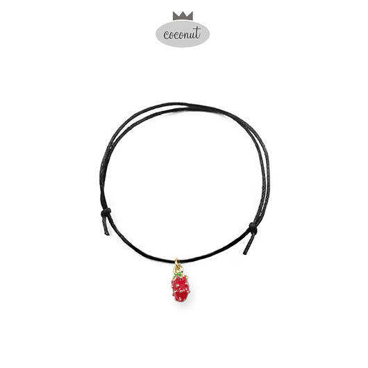 Bransoletka Poziomka - zawieszka charms COCONUT