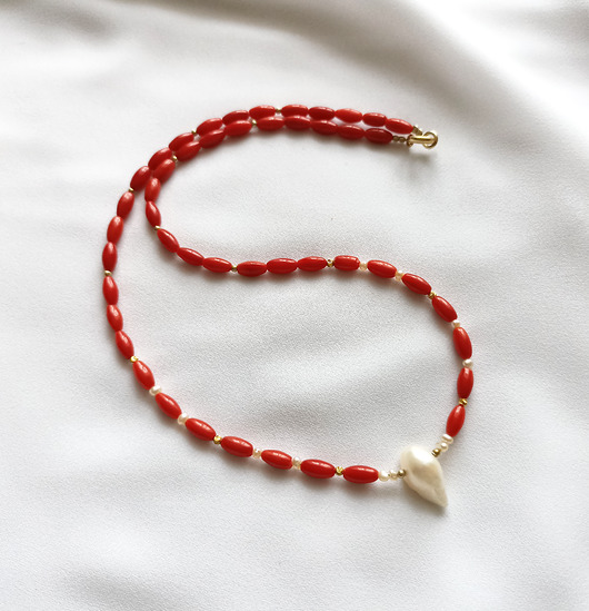 naszyjniki - inne Naszyjnik z korala