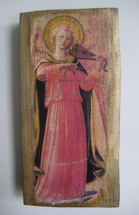 ikona Anioł Muzykujący F. Lippi Kotikon