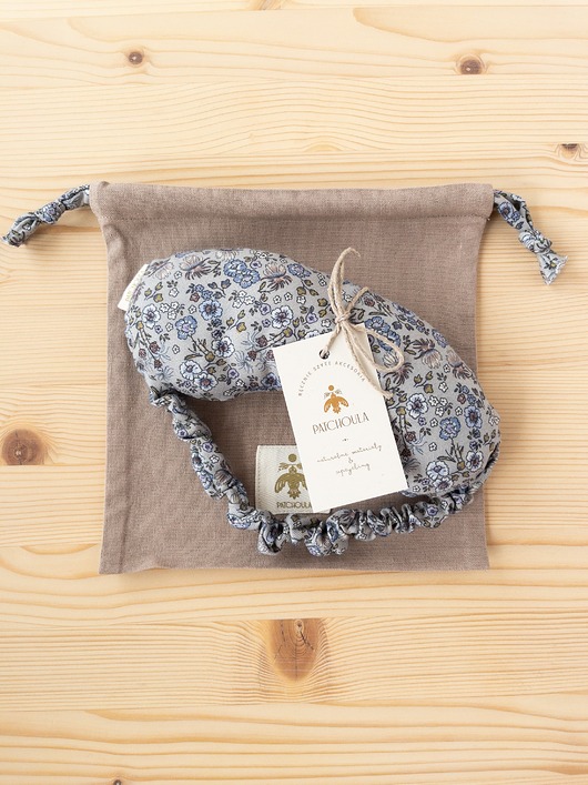 opaski na oczy Opaska relaksacyjna na oczy w komplecie z woreczkiem