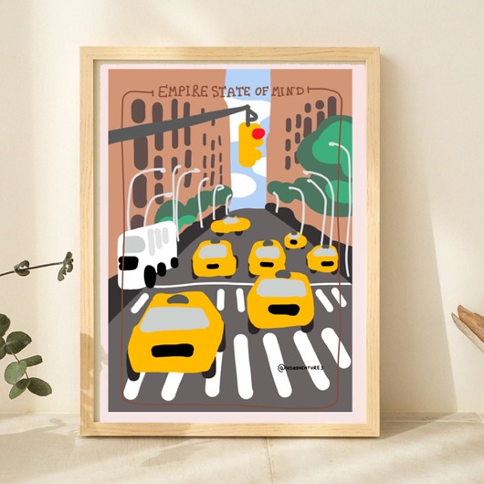 plakaty Plakat - NYC Taxi